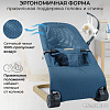 Шезлонг Amarobaby Baby relax AB22-25BR/19 (голубой)