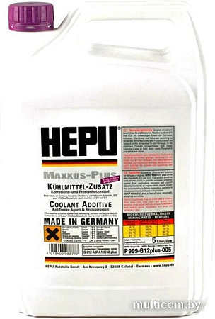 Антифриз Hepu G12++ P999-G12SUPERPLUS-005 5 л