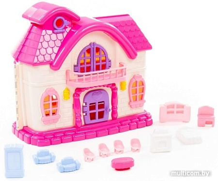 Кукольный домик Полесье Сказка с набором мебели 78261