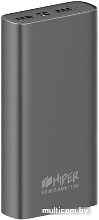 Портативное зарядное устройство Hiper Metal20K (космический серый)