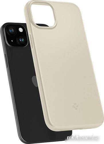 Чехол для телефона Spigen Thin Fit для iPhone 15 ACS06782 (бежевый)