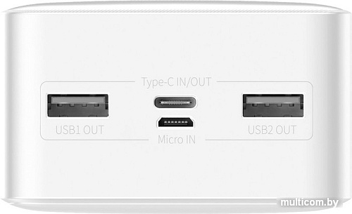 Baseus Bipow Digital Display PPDML-K02 30000mAh (белый)