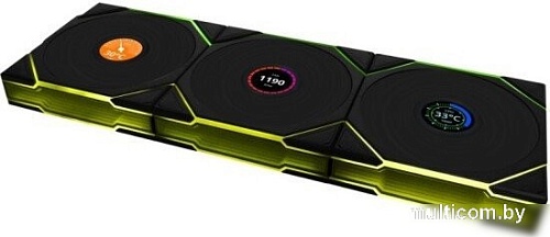 Комплект вентиляторов для корпуса с контроллером Lian Li Uni Fan TL 120 Wireless 12TLLCD1W3B G99.12TLLCD1W3B.R0