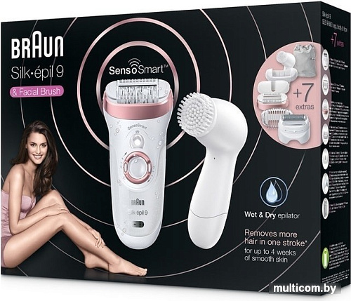 Эпилятор Braun Silk-epil 9 SensoSmart 9/880 Wet&Dry