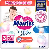 Подгузники Merries M 6-11кг (70шт)