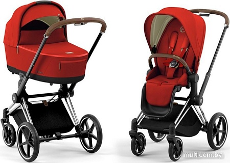 Универсальная коляска Cybex Priam IV (2 в 1, autumn gold/matt black)