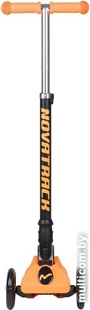 Самокат Novatrack Rainbow 120F.RAINBOW.OR8 (оранжевый)