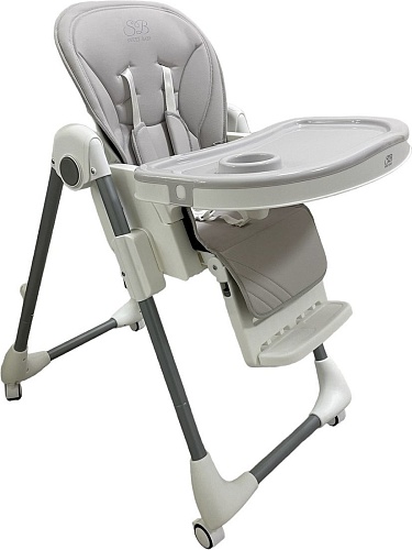 Высокий стульчик Sweet Baby Roma (серый)