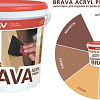 Шпатлевка MAV Brava Acryl Profi-1 1.3 кг (белый)