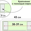 Моп (тряпка) Perfecto Linea 44-431017