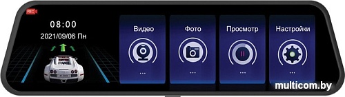 Видеорегистратор-зеркало Digma FreeDrive 606 Mirror Dual