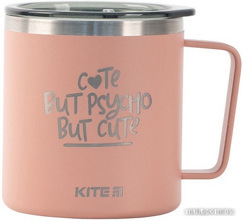 Термокружка Kite K22-379-03 400 мл (пудра)