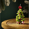 Фигурная свеча Tkano New Year Essential Green Miracle TK24-NY_CND0004 (зеленый)