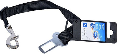Поводок автомобильный Duvo Plus 5001239/DV (черный)