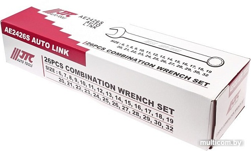 Набор ключей JTC JTC-AE2426S (26 предметов)
