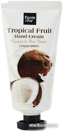 FarmStay Крем для рук Tropical Fruit Hand Cream Moist Full Shea Butter 50 мл