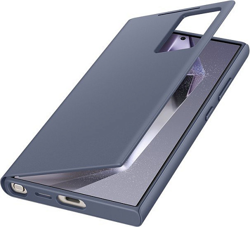 Чехол для телефона Samsung View Wallet Case S24 Ultra (фиолетовый)