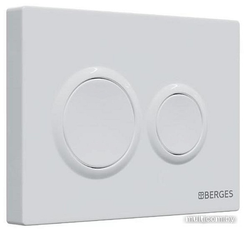 Панель смыва Berges Wasserhaus Novum 040061 (белый)