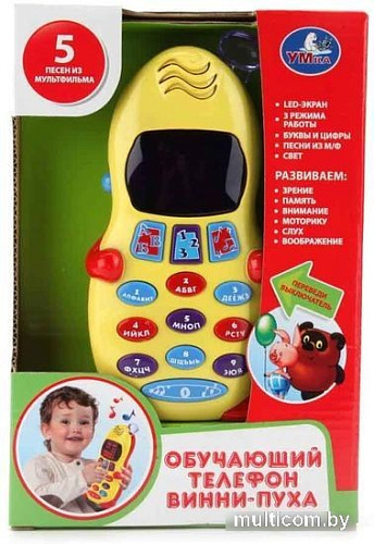 Интерактивная игрушка Умка Телефон Винни-Пух B391566-R2