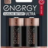 Батарейка Energy Ultra LR14/2B (С) 104982