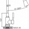 Смеситель Ledeme L74199-3