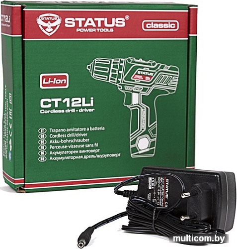 Дрель-шуруповерт Status CT12Li