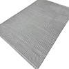 Ковер для жилой комнаты Radjab Carpet Моника Прямоугольник MC 402A 12574RK (0.8x1.5, L.Grey)