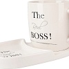Чашка с блюдцем Nouvelle The Real Boss 0440013