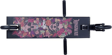 Трюковый самокат Longway Santa Muerte 6.0 (черный)