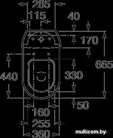 Унитаз Roca Nexo [342640000 + 341640000] с бачком без крышки