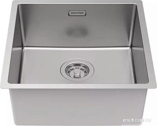 Кухонная мойка Paulmark Lassan 44 UNI LA44-BS (стальной/брашированная сталь)