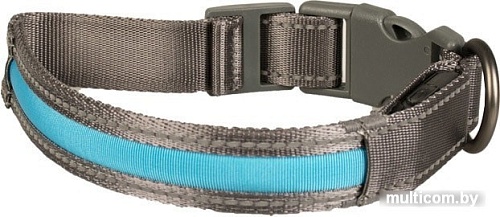Ошейник Duvo Plus 10644/DV (серый/голубой)