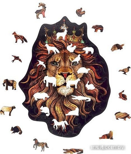 Пазл Dream Woods Лев P-001 (106 эл)