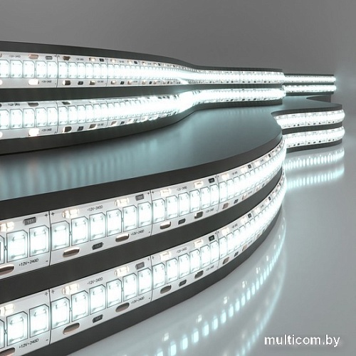 Светодиодная лента Elektrostandard 12V 16W 240Led 2835 IP65 холодный белый a052989