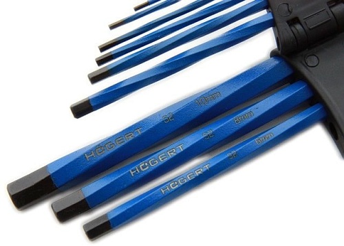 Набор ключей Hogert Technik HT1W805 (9 предметов)