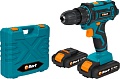 Дрель-шуруповерт Bort BAB-16X2LI-FDK 93413533 (с 2-мя АКБ, кейс)