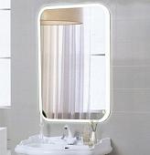 Континент Зеркало Glamour LED 60x80 (с часами и подогревом)