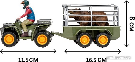 Игровой набор Masai Mara На ферме. Перевозка животных ММ205-021