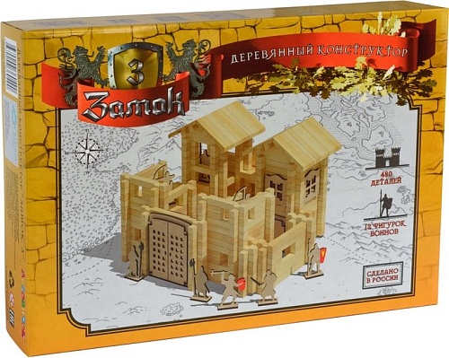 Сборная модель Лесовичок Замок №3