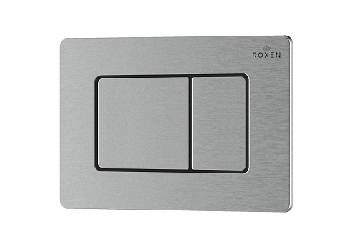 Инсталляция для унитаза Roxen для приставного унитаза Attach с кнопкой смыва 968400 (сатин)