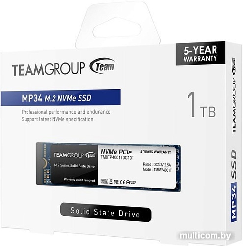 SSD Team MP34 1TB TM8FP4001T0C101