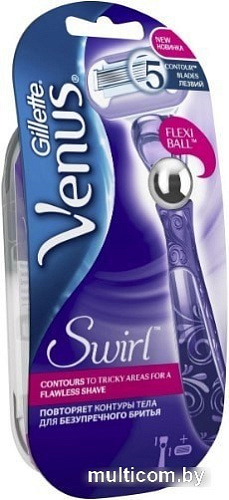 Бритвенный станок Gillette Venus Swirl 1 сменная кассета