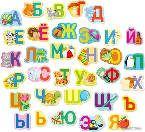 Алфавит Baby Toys Азбука для самых маленьких 04270