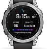 Умные часы Garmin Fenix 7 Solar 47 мм (серебристый/графитовый)