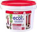 Краска Ecol 36 ВД-АК-2036 1 л (снежно-белый матовый)