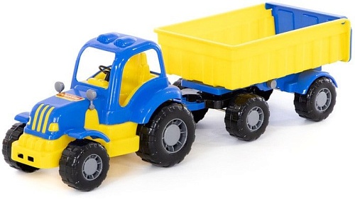 Полесье Силач трактор с прицепом №1 44952