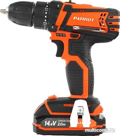 Дрель-шуруповерт Patriot BR 141ES 180201141 (с 1-ми АКБ, кейс)