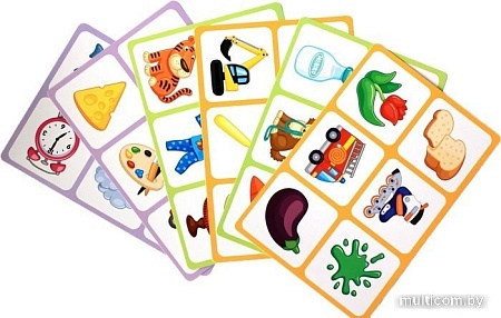 Развивающая игра Десятое королевство 10KOR Plastic Лото Силуэты 04007