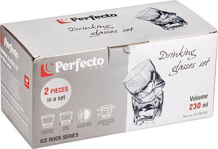 Набор стаканов для воды и напитков Perfecto Linea Ice Rock 31-290100