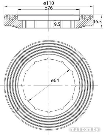 Комплект арматуры IDDIS F012400-0004